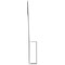 Ekena Millwork 3 1/2-in. W x 18-in. D x 30-in. H Legacy Architectural Grade PVC Knee Brace BRCP035X18X30LEC - alternate 2